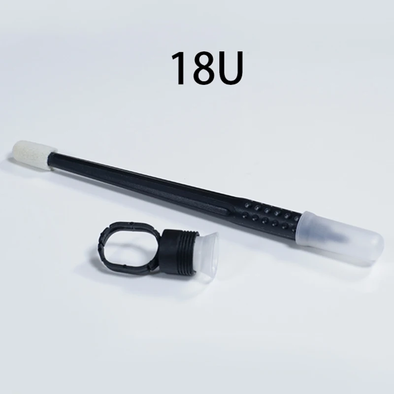 2 шт. одноразовые, для микрообработки ручка 18U/14pin Перманентный макияж машина ручка брови татуировки ручка медицинская упаковка прилагается