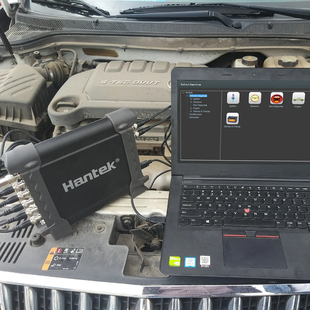 Hantek 1008C/1008A 8 каналов программируемый генератор автомобильный осциллограф