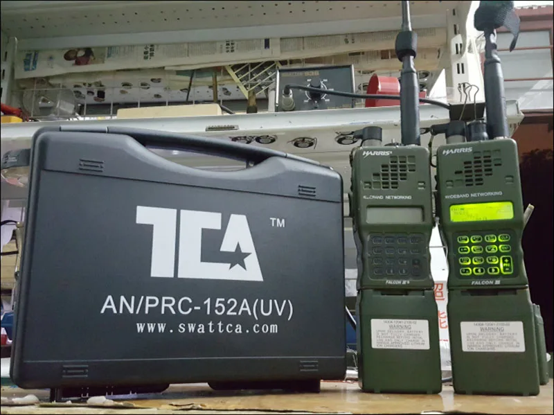TCA AN/PRC-152A(UV) IPX7 армейская тактическая CS VHF UHF Двухдиапазонная Военная MBITR алюминиевая рация Ham двухстороннее радио PRC 152