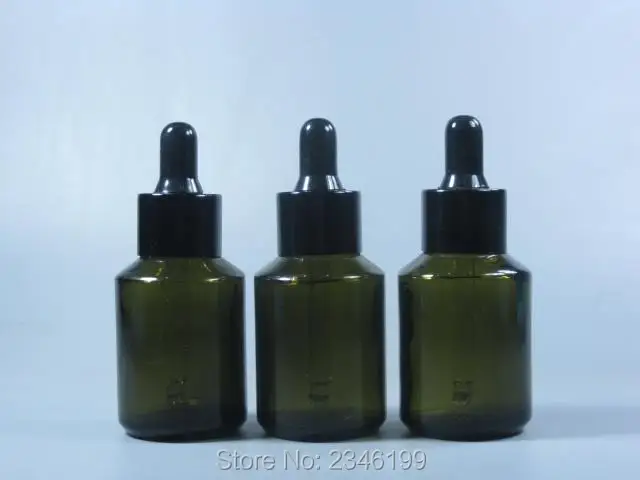 Флаконы капельницы Оливкового Зеленого Цвета фотоемкость 30 мл г флакон с эфирным