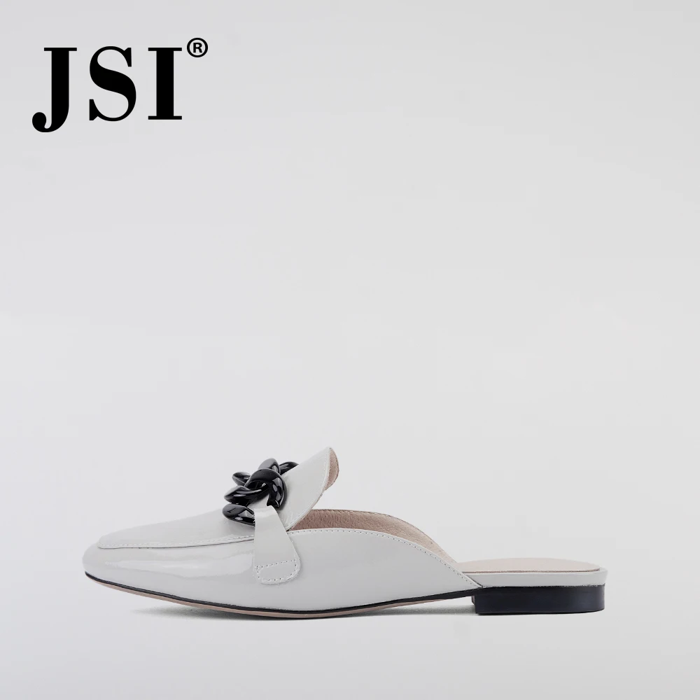 JSI/Новинка 2017 года Сезон лето Повседневные белые женские туфли без задника из