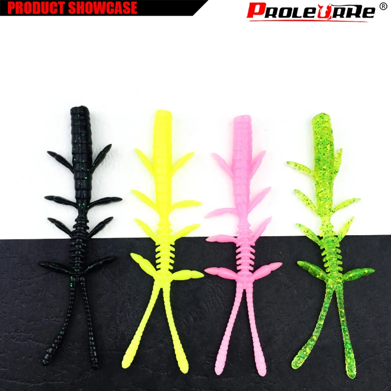 10 шт./лот Мягкая приманка искусственная силиконовая для рыбной ловли 8 5 см 2 1 Г мягкие плавающие приманки с