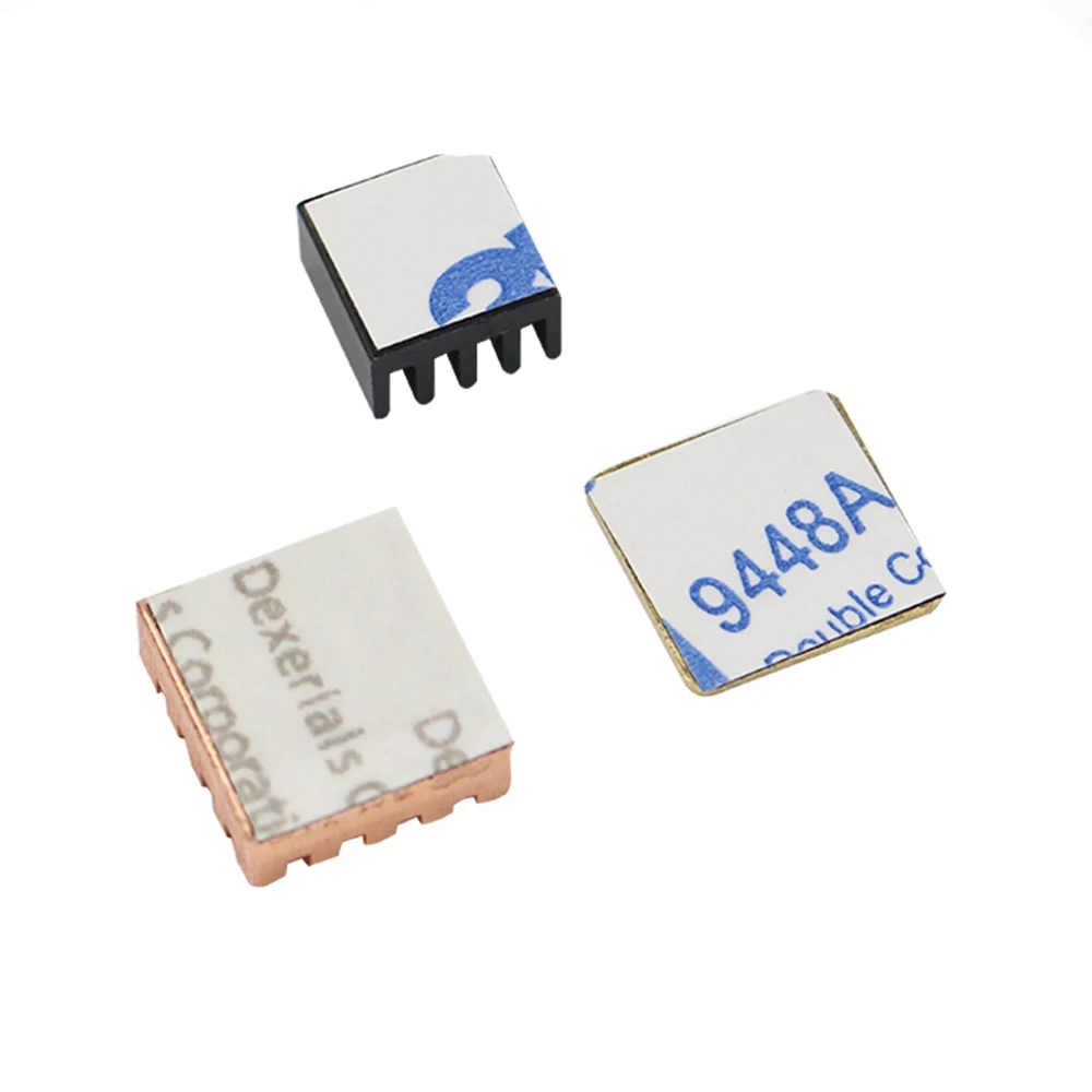 Теплоотвод Raspberry Pi 3 Model B + Plus 1 алюминий 2 Медь с логотипом охлаждающая подставка