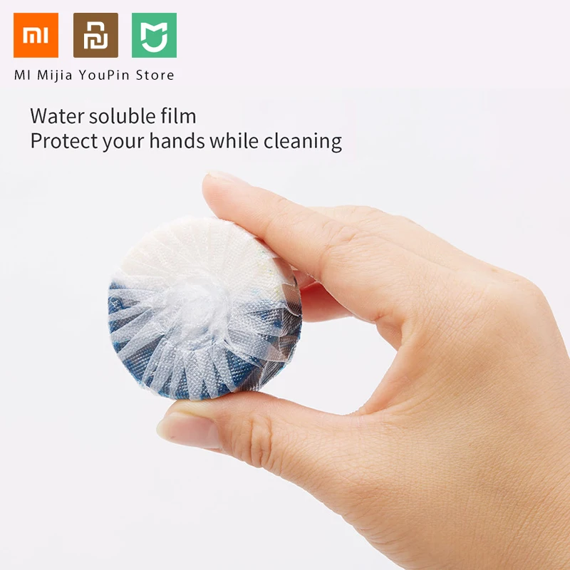 Xiaomi Clean-n-Fresh автоматический смывной Синий Очиститель для туалета пузырьковый дезодорирующий очиститель бытовой для ванной уборной очиститель