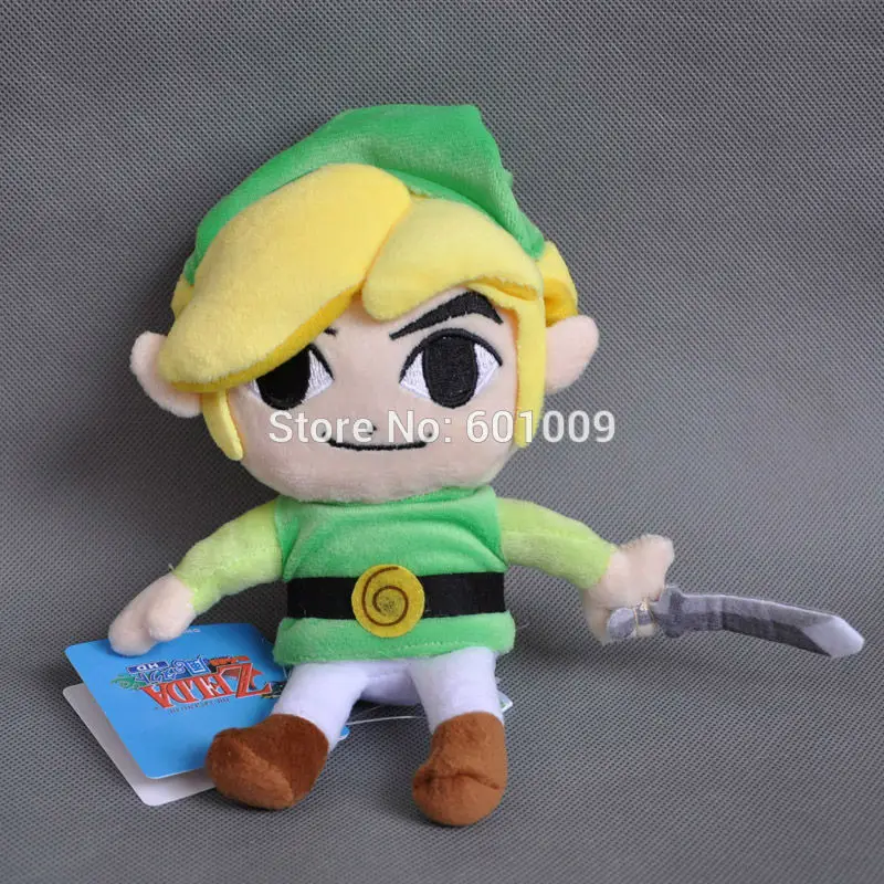 3 шт. новая Зеда плюшевая кукла чучела игрушка Waker Link принцесса ветер Tingle 7-7 5 &quotв