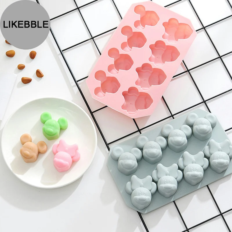 Cartoon Silicone Cake Mold Dessert Baking Tools Non-stick Jelly&ampCandy Handmade Soap 3D Decoration | Дом и сад