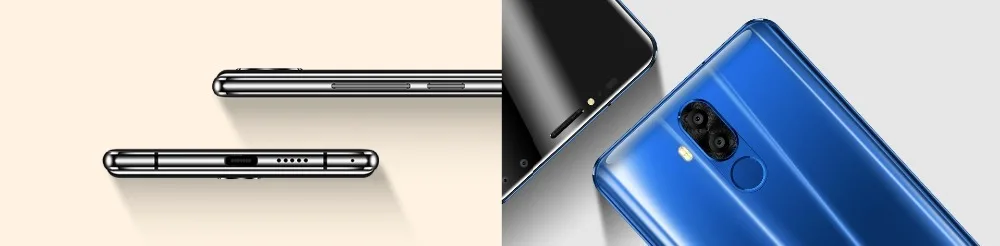 Oukitel K6 6," 18:9 полноэкранный 4G смартфон 6 ГБ ОЗУ 64 Гб ПЗУ 6300 мАч аккумулятор MT6763 Восьмиядерный Android 7,1 8 Мп мобильный телефон