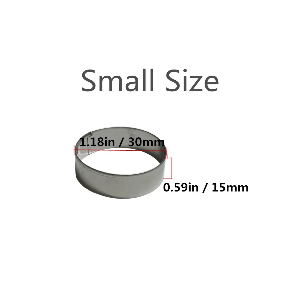 3 шт. круглая форма для помадки торта капкейков печенья мини инструмент выпечки