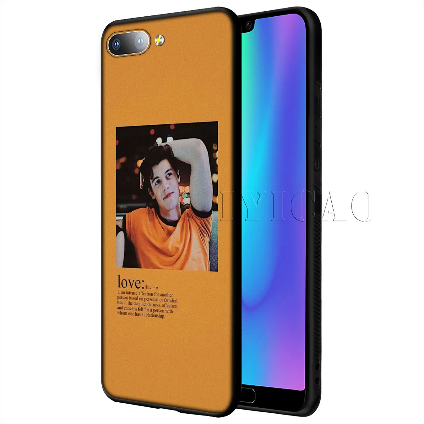 IYICAO Shawn Mendes Новинка Fundas Мягкий силиконовый чехол для Huawei Y9 Y7 Y6 Prime 2019 Honor 20 8C 8X 8 9 9X 10