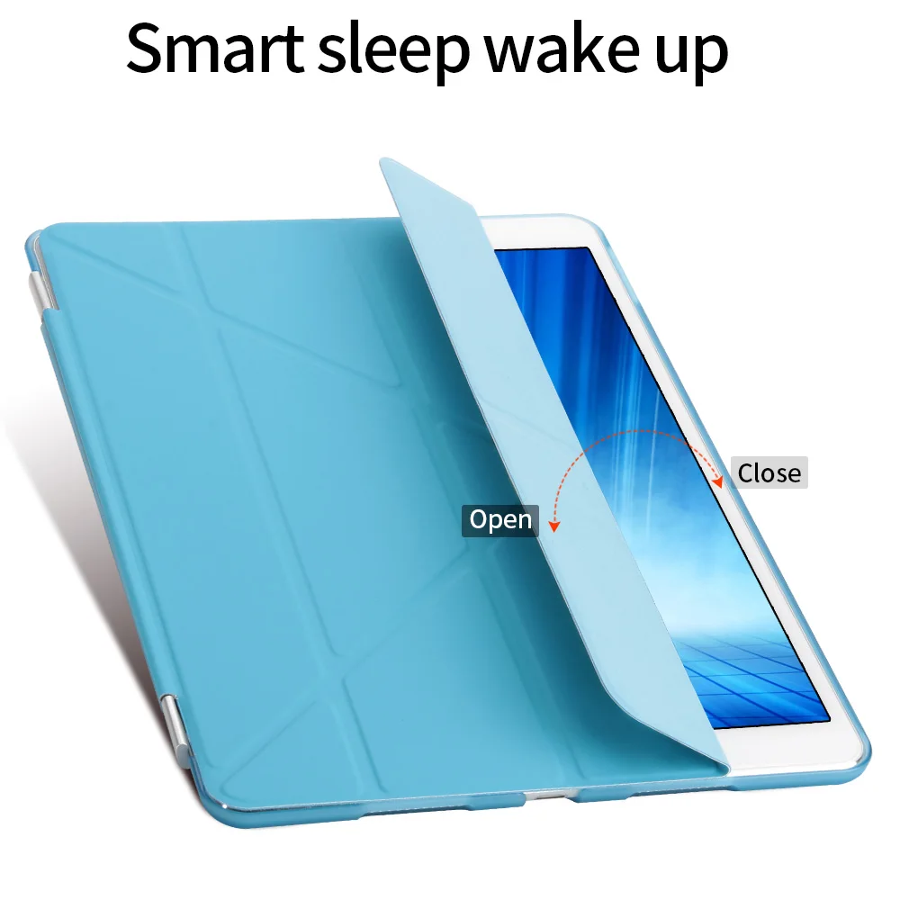 Чехол для iPad Pro 10 5 ультратонкий складной кожаный смарт чехол Redlai с функцией