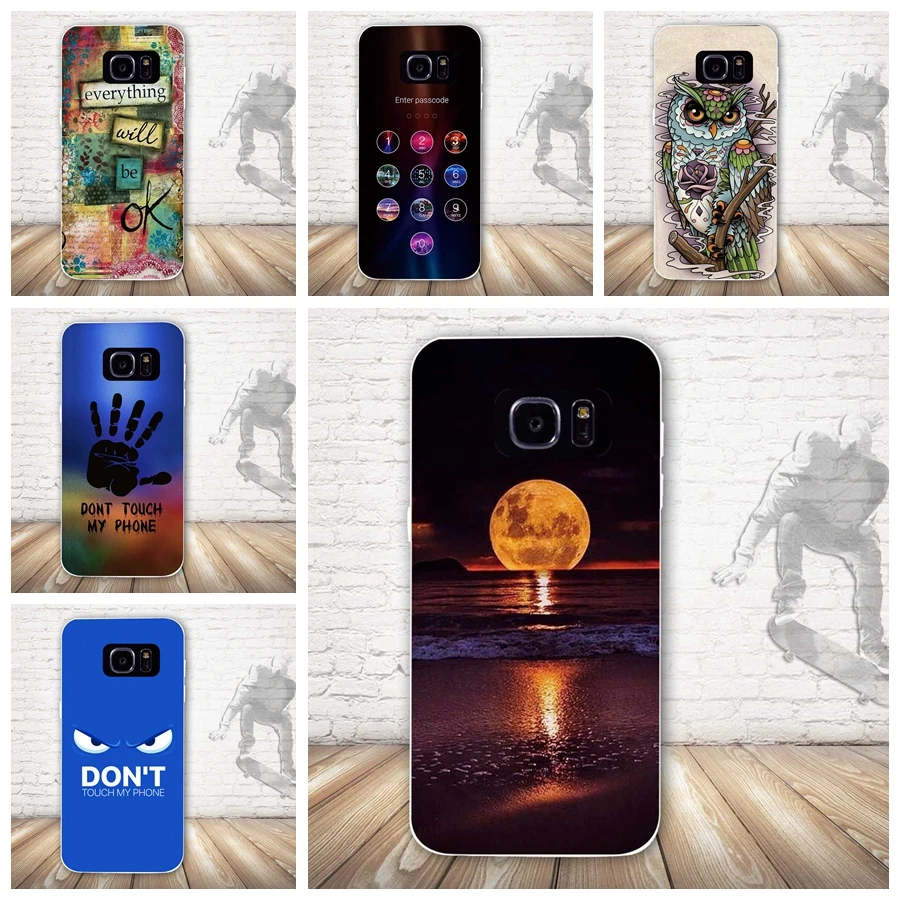 Чехол для телефона samsung Galaxy S7 Edge чехол силиконовая задняя крышка роскошный мягкий