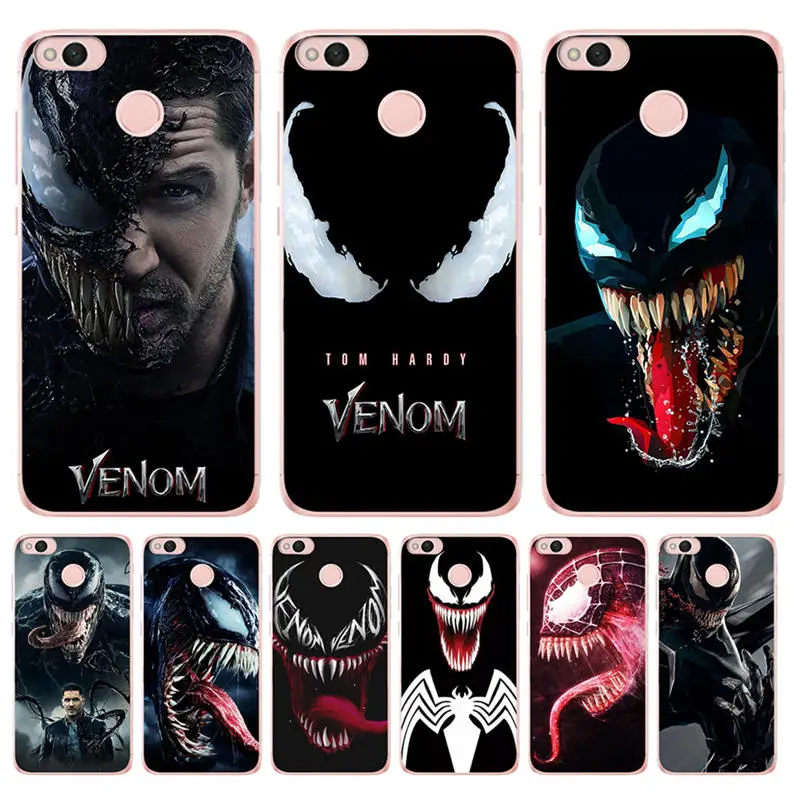 Чехол Venom для Xiaomi Redmi Note 7 мягкий силиконовый чехол телефона Роскошный с