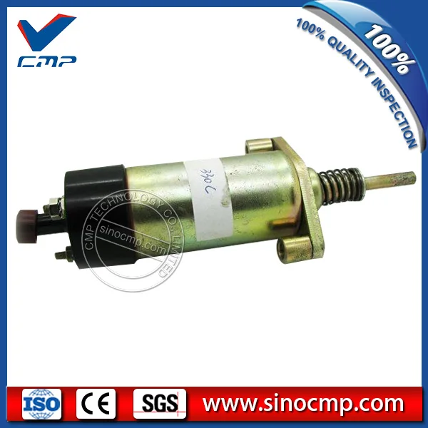 

Excavator Fuel Stop Shutdown Solenoid Diesel Engine Stop 125-5773 12v