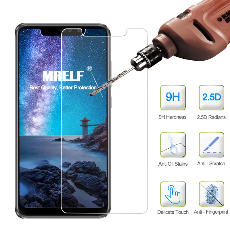 MRELF Tempered Glass for Xiaomi Redmi Note 6 Pro Screen Protector on Phone Protective | Аксессуары для телефонов