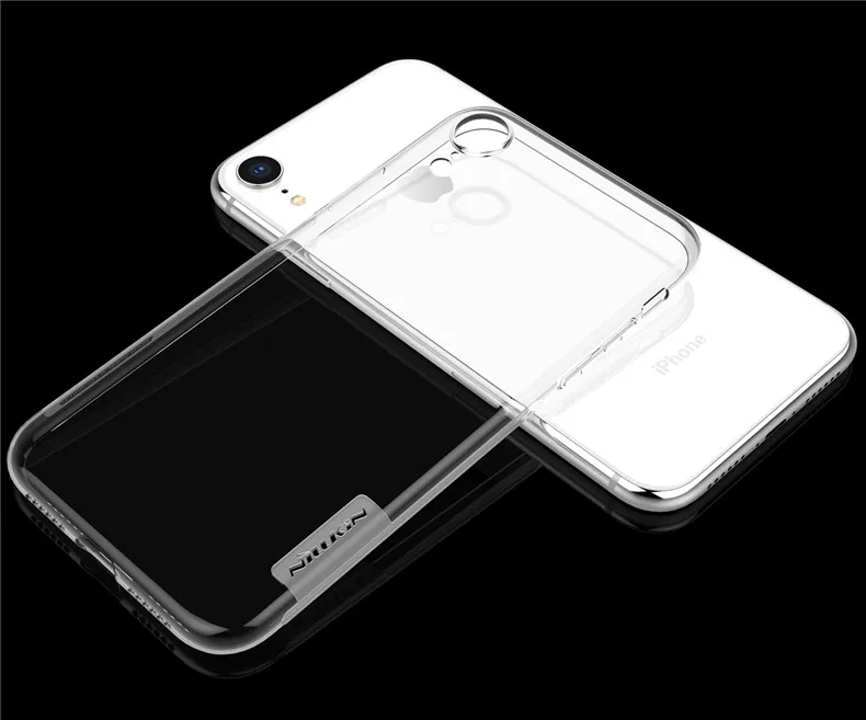 Nillkin Ультра тонкий силикон чехол для Apple iPhone XR задняя крышка оболочка для Apple iPhone XR TPU мягкие чехлы