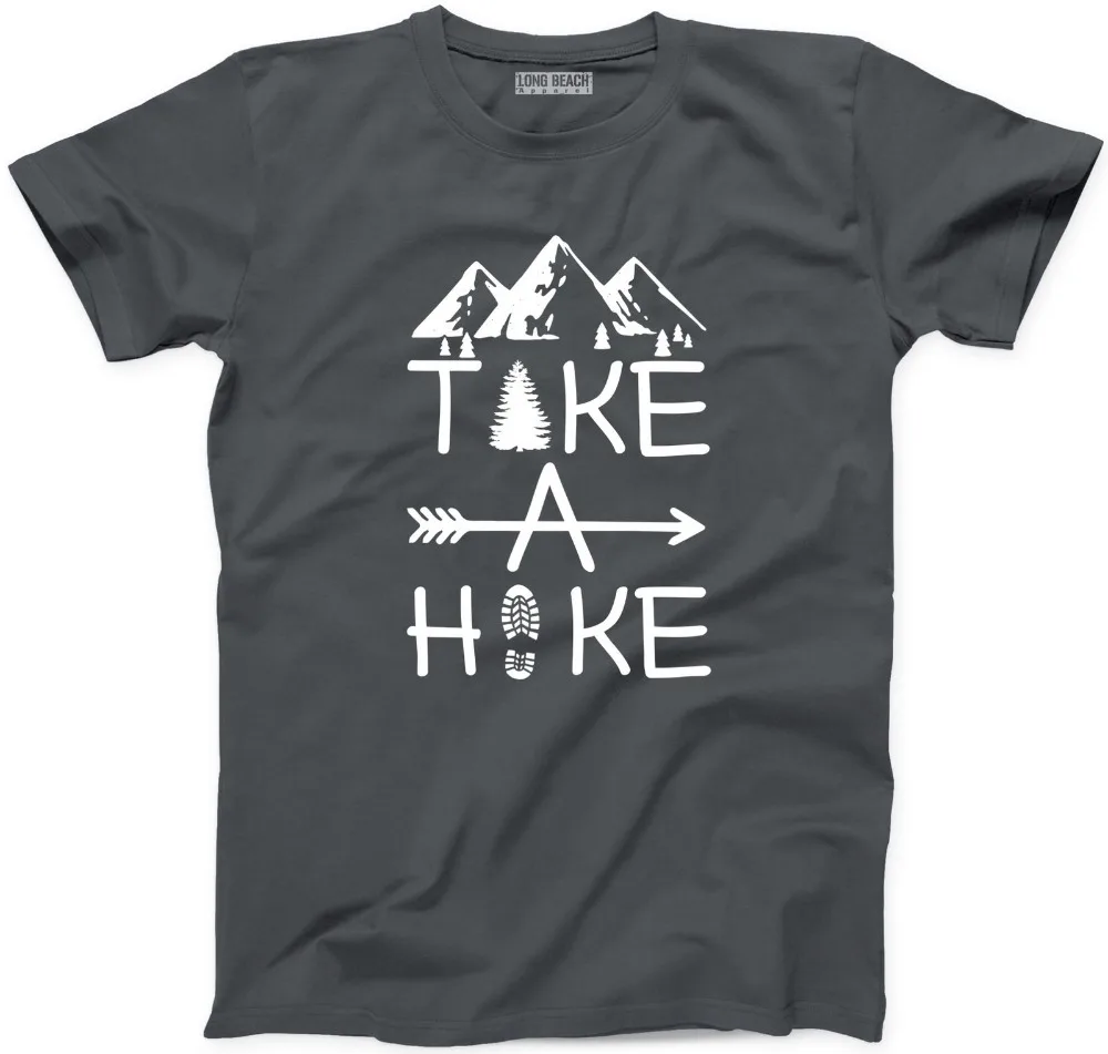 &quotTake A футболка Hike Funny Hiker Happy Camper New Adventure Mountain Graphic Tee 2019 хлопковая забавная с