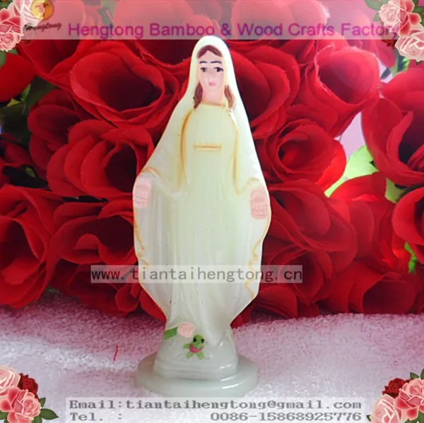 Бесплатная доставка 2 искусственных пластиковых статуэтки Святого статуя