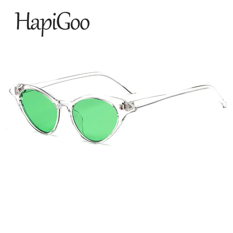 HAPIGOO Новый кошачий глаз солнцезащитные очки Для женщин модные женские Винтаж