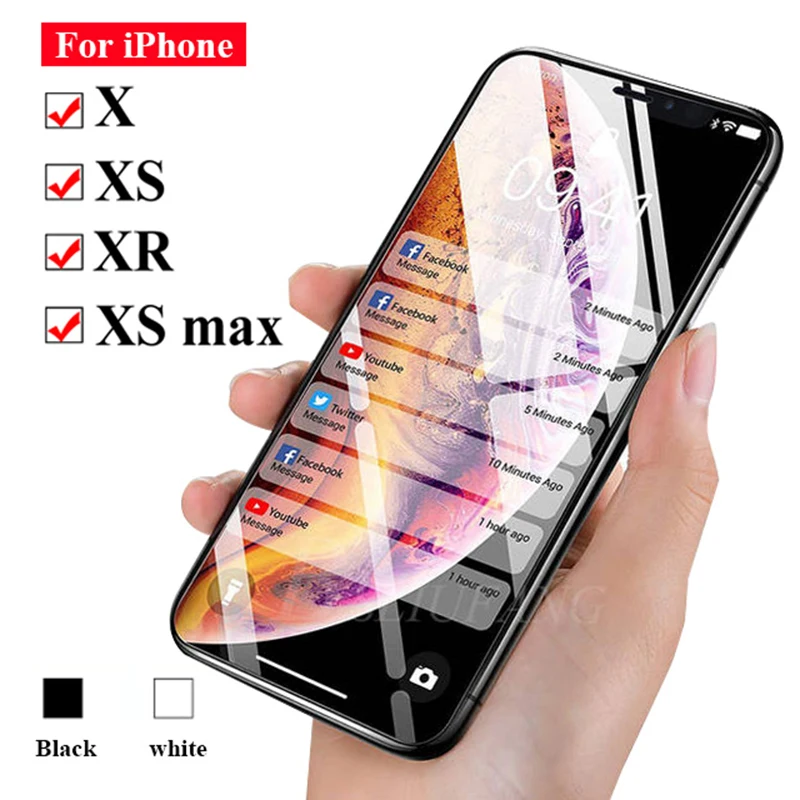 Защитное стекло для apple iPhone xs max закаленное защитное экрана xr r sx xsmax xmax xmas|Защитные