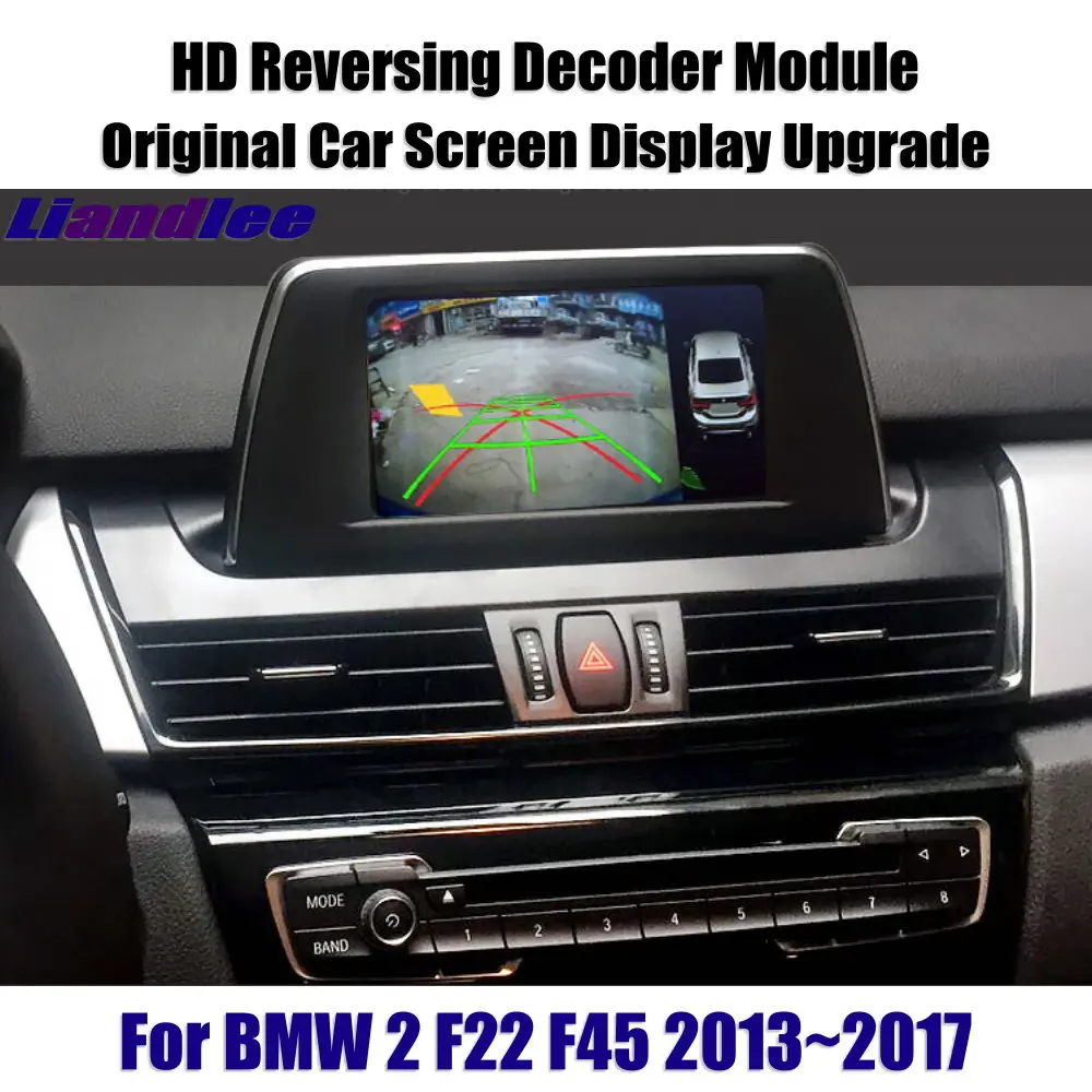 

Car Rear Parking Camera For BMW 2 F22/F45 2010-2019 2020 Decoder Box CAM Image Screen Upgrade Display HD