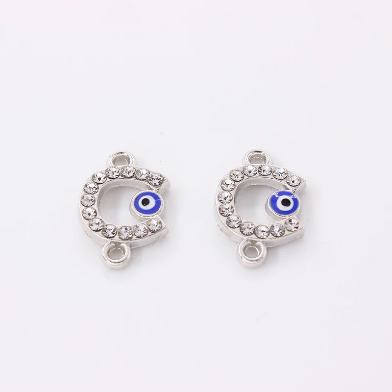 

10pcs C Shape Double Holes Clasps Connector Jewelry Making17mm*10mm