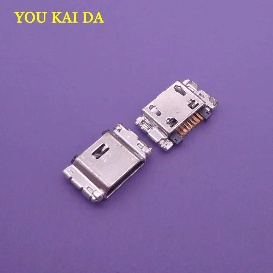 100 шт./лот Micro USB разъем для подключения зарядного порта Samsung J5 SM-J500 J1 SM-J100 J100 J500 J5008