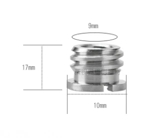 Screw nut Аксессуары для фотостудий мультистандартные переходные винты 1/4 3/8 B/E профессиональные внутренние и внешние винты 1/4-1/4 1/4-3/8 - Цвет: Screw nut