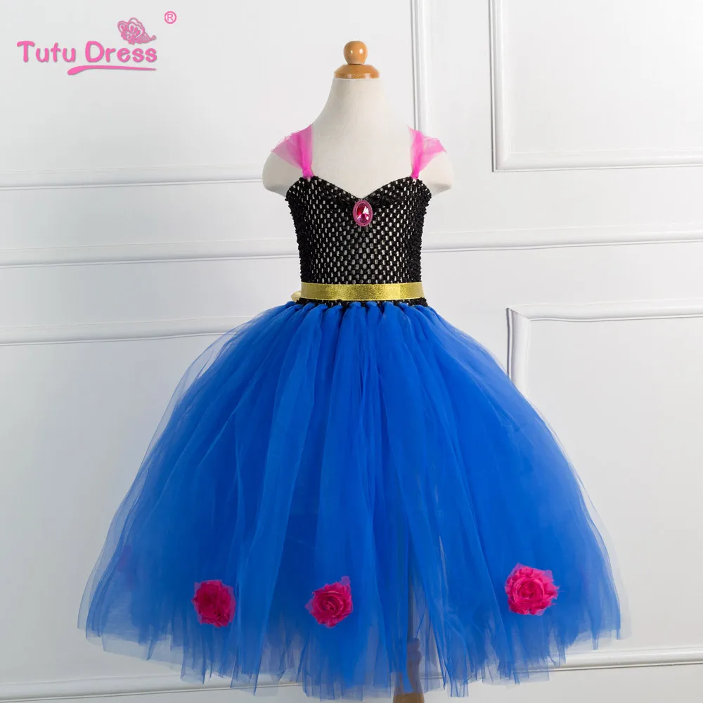 Костюм Анны и Эльзы на Хэллоуин для девочек платье принцессы Софии Золушки