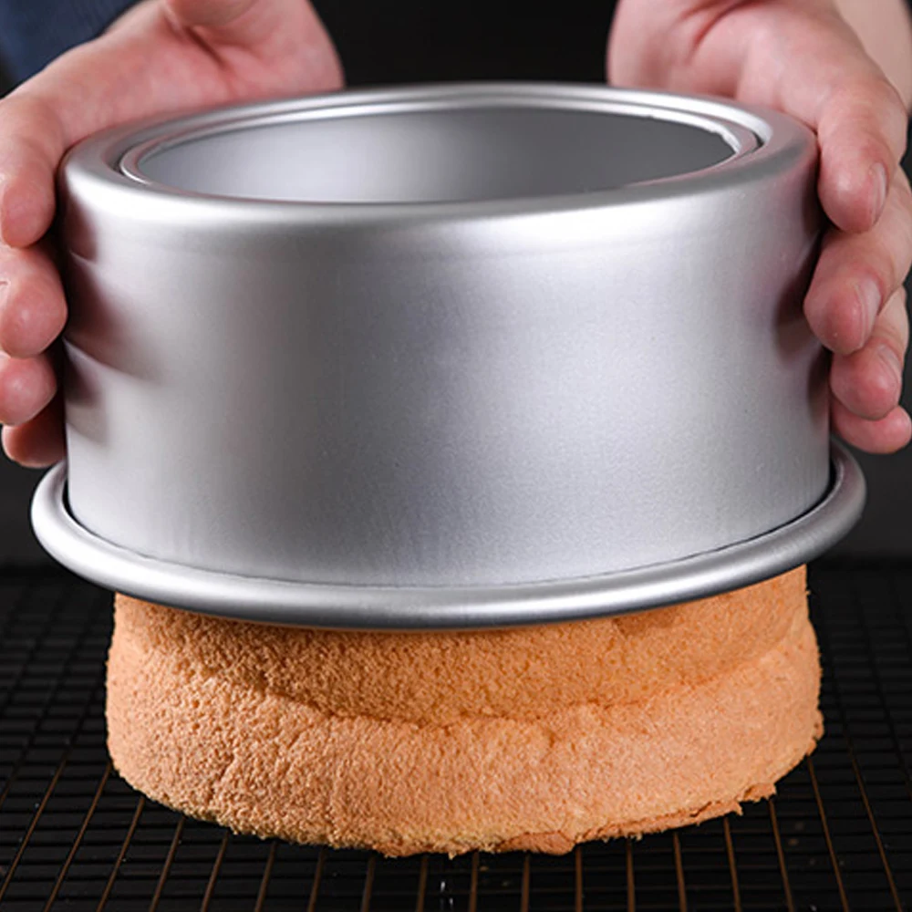 Алюминий сплава кекса японский чизкейк торта круглой формы в форме сердца Форма