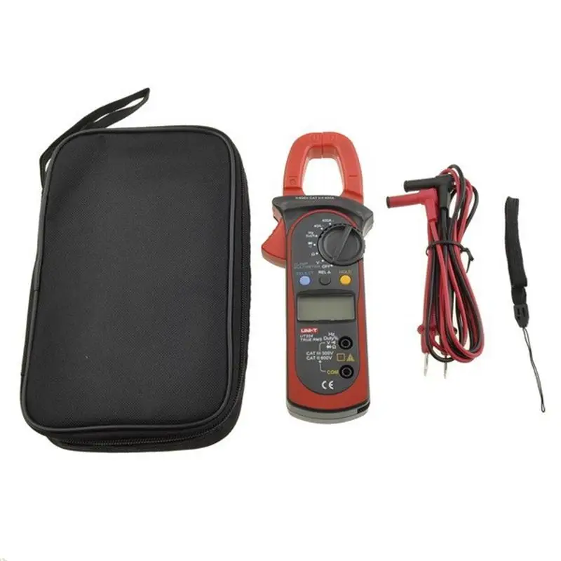 

UNI-T UT204 True RMS Auto Range Digital Clamp Meters AC/DC Voltage Current Resistance Frequency Multimeter