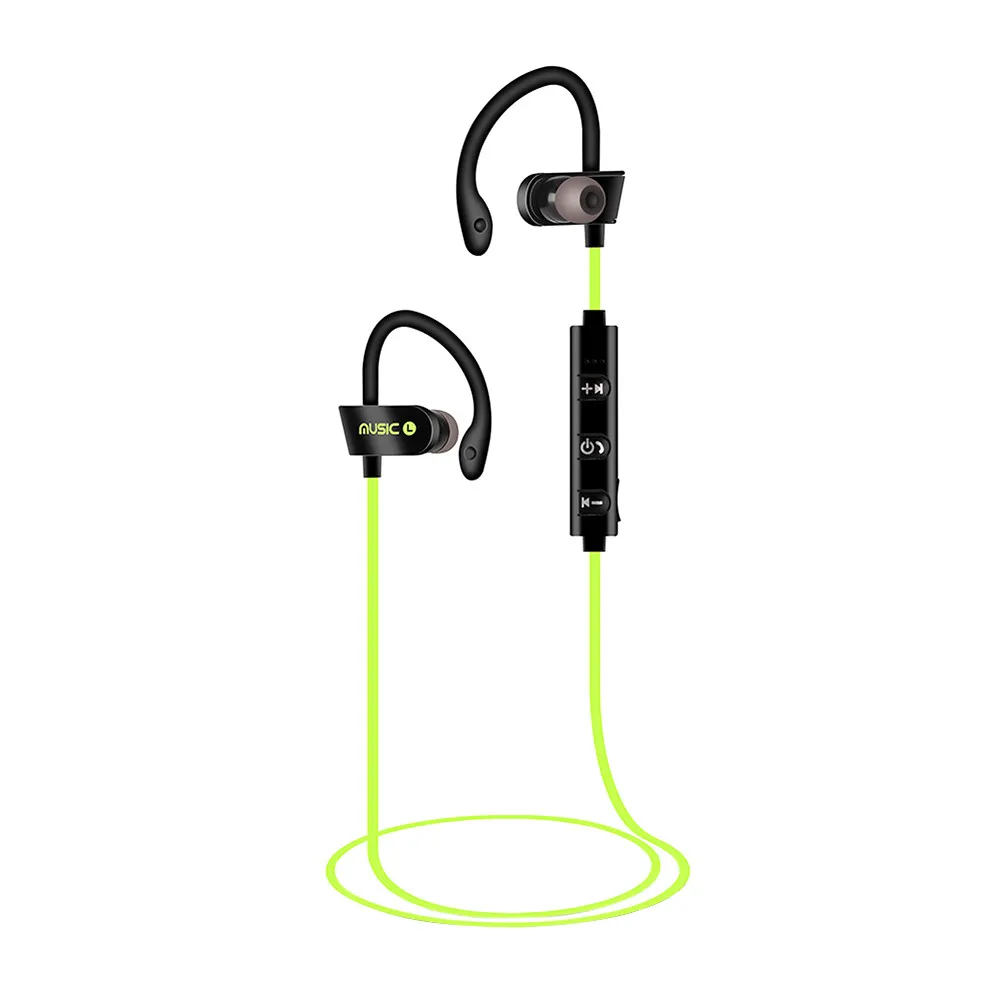Спортивные устойчивое наушники Bluetooth Беспроводной гарнитура стерео для