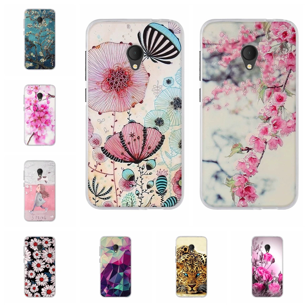 Чехол для Alcatel U5 4G 5044D 5044Y чехол 5 0 дюйма с рельефным 3d рисунком Hoesje задняя Сумка