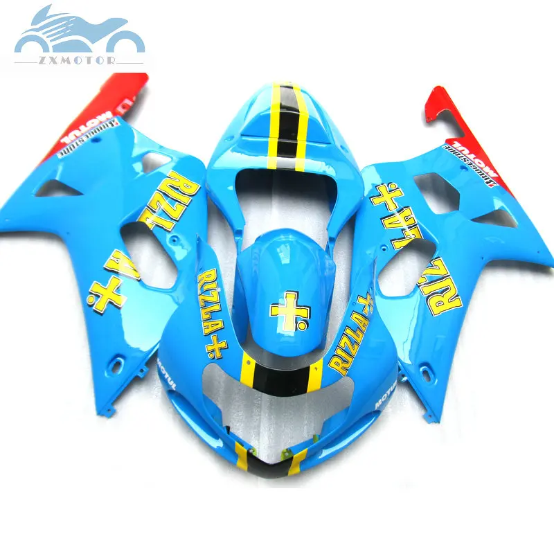 Комплект обтекателей для мотоцикла SUZUKI 2001 2002 2003 GSXR600 GSXR 750 K1 дорожный обтекатель