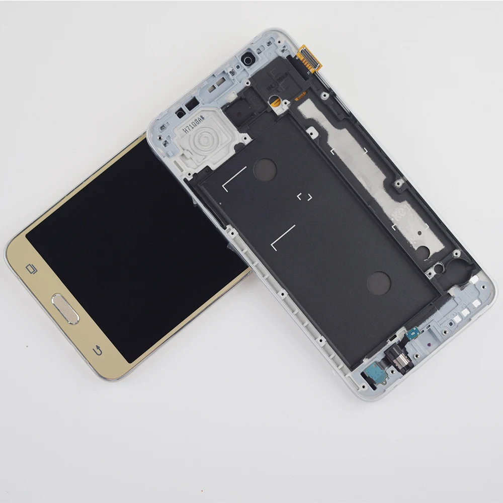 Для samsung J7 ЖК-дисплей Сенсорная рамка для samsung J710F ЖК-дисплей J710 J710M J710H J710FN сенсорный ЖК-дисплей