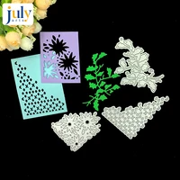 julyarts metal leaves flowers craft stencil die cut dies for hardware paper album scrapbooking china