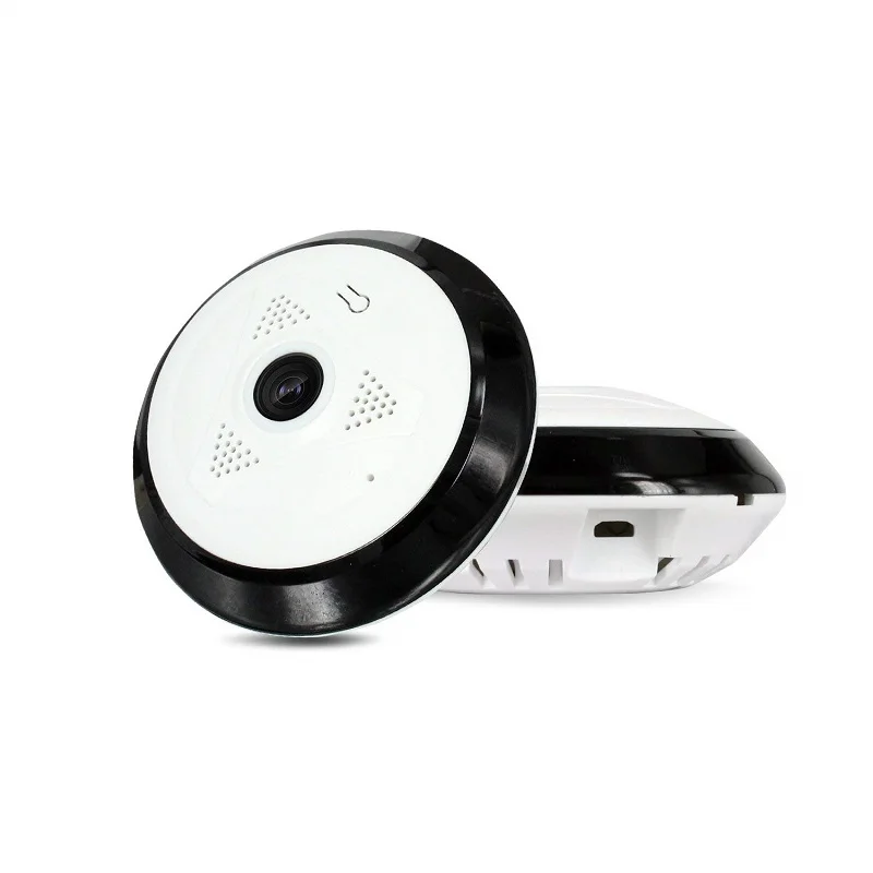Hd Mini Cctv 360 градусов панорамный рыбий глаз IP Камера Wi-Fi Крытый Безопасности Cam