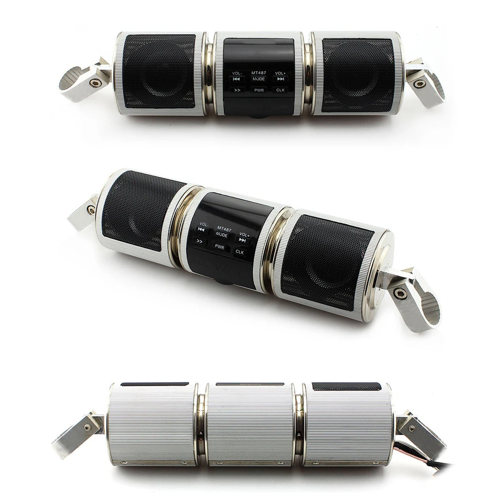 Мотоциклетная колонка Bluetooth mp3 плеер FM радио водонепроницаемый для улицы F