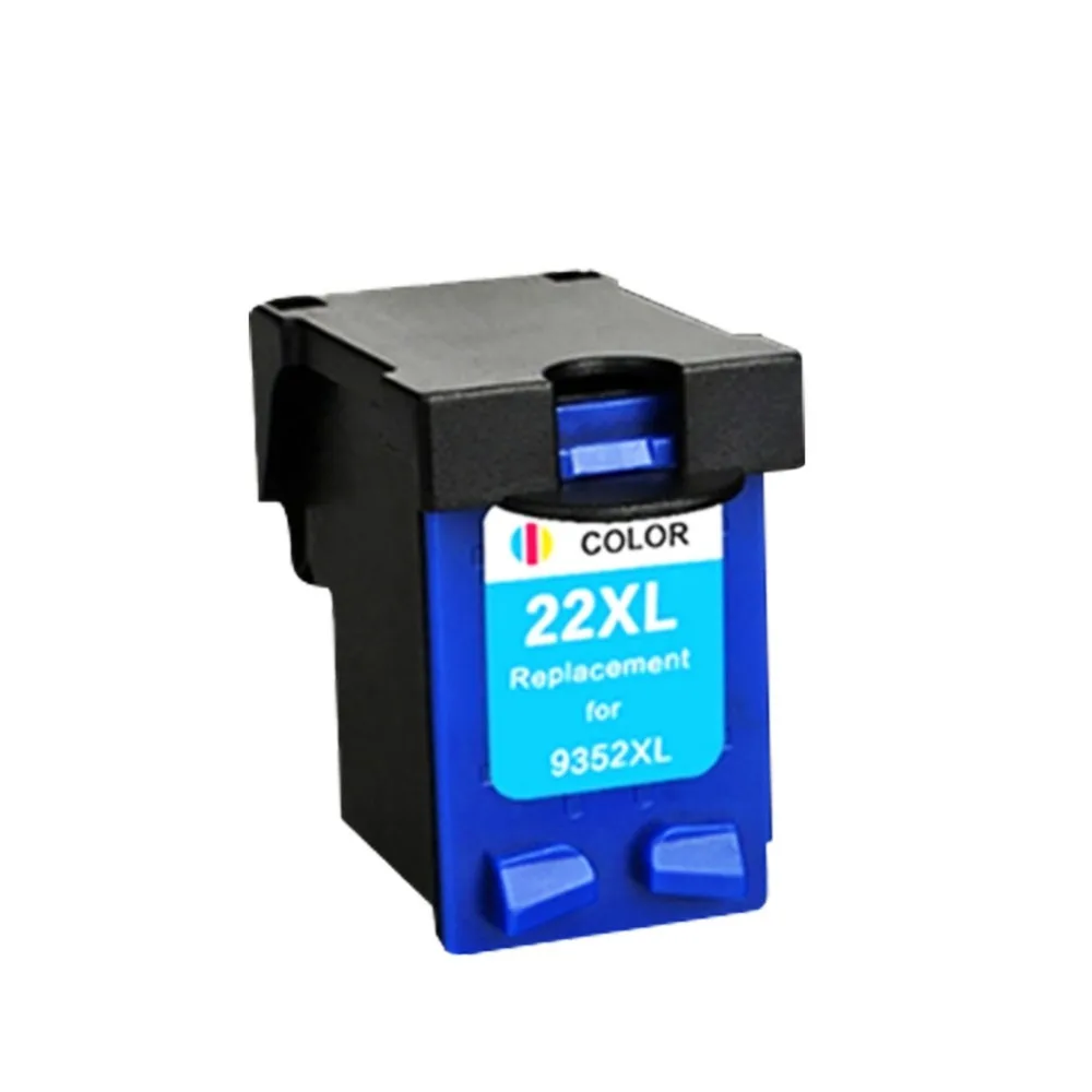 YI LE CAI совместимый 1PK чернильный картридж для HP22XL 22XL hp 22 Deskjet 3915 D1530 D1320 F2100 F2280 F4100 F370