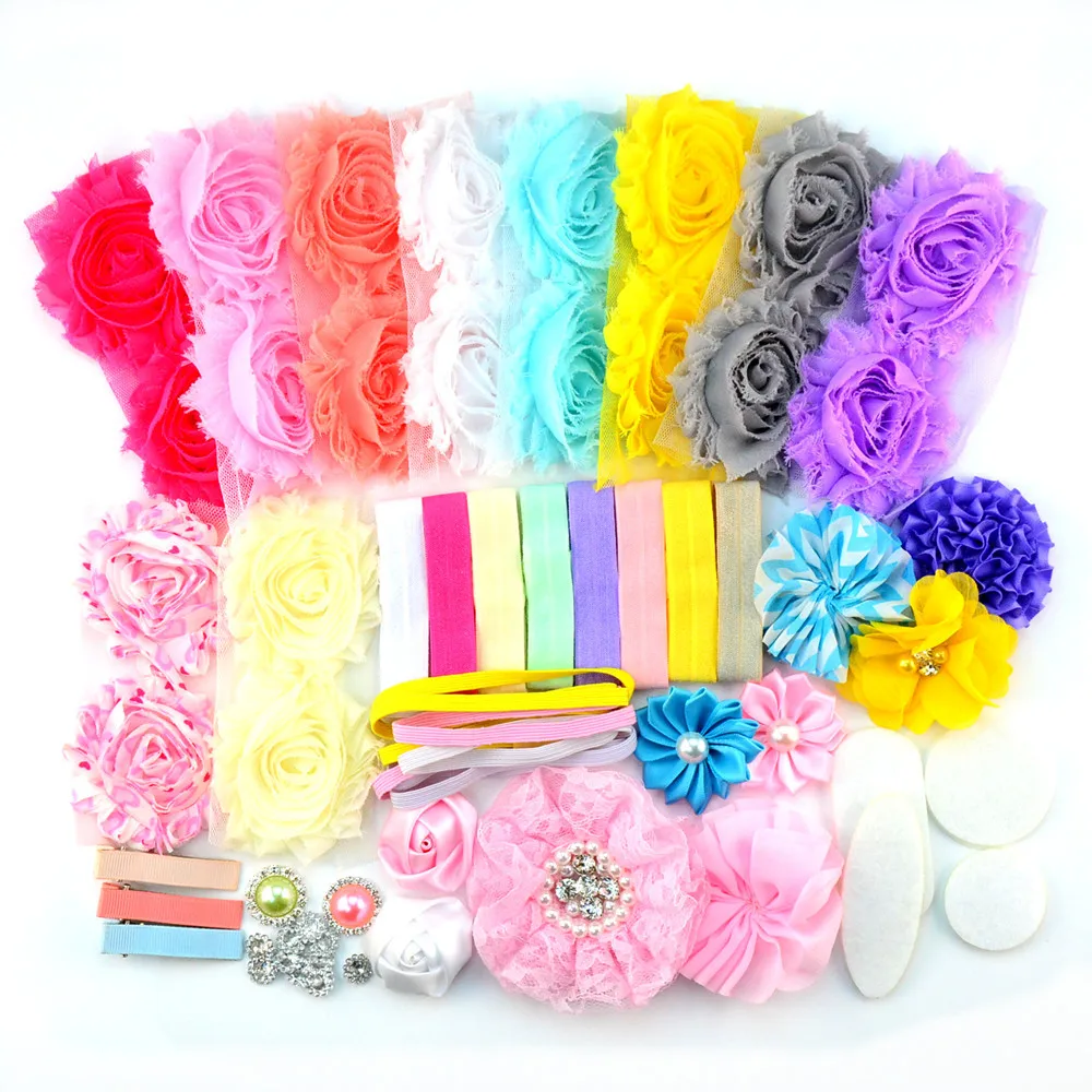 DIY Headband Making Kit Shabby Chic Country Meadow Collection girl Shower Station | Аксессуары для одежды