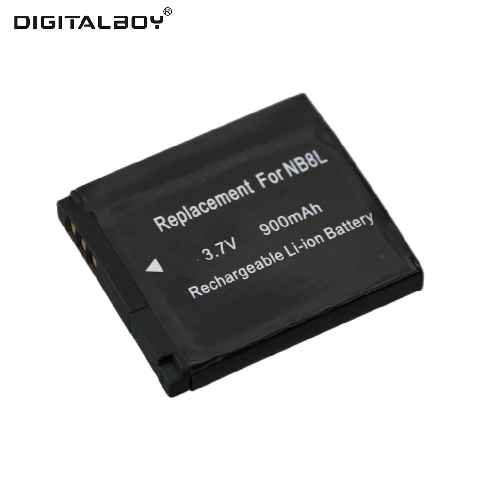Digitalboy 3 7 В 100 мАч 1 шт. NB-8L NB 8L NB8L Перезаряжаемые Камера Батарея для Canon PowerShot a3100 A3200