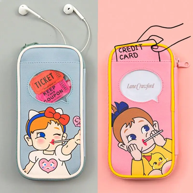 Bentoy женская сумка для макияжа с рисунком из мультфильма Модный женский чехол