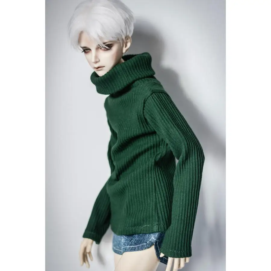 BJD кукла зеленый свитер наряды одежда Топ для женщин 1/3 1/4 17 &quotвысокий MSD SD13 DK DZ AOD DD