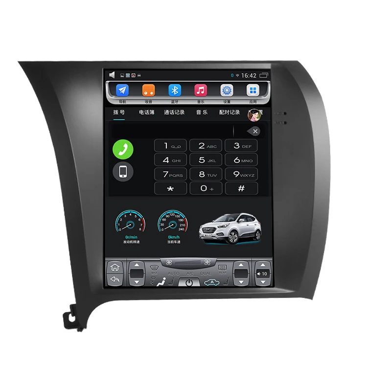 2013-2018 K3 K3S Forte Cerato 10 4 дюймов вертикальный сенсорный экран Android автомобильный
