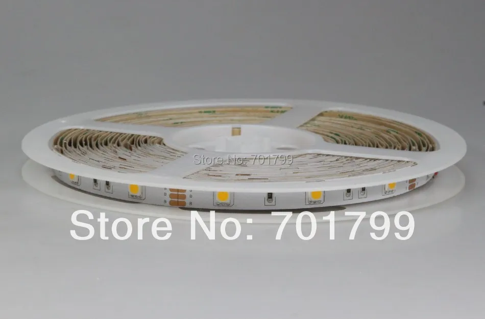 Гибкая светодиодная лента 5050 SMD 12 В 30 светодиодный одов/м 5 м белый теплый синий