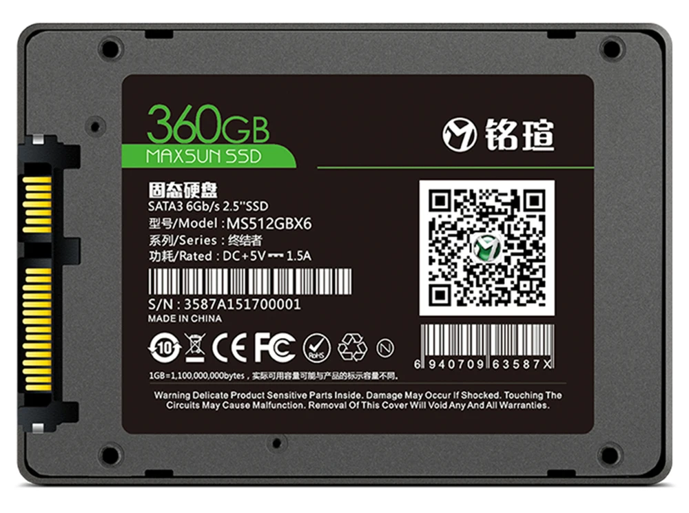 MAXSUN SSD SATAIII 2," 120 ГБ 128 ГБ 240 ГБ 256 ГБ 360 ГБ 480 ГБ 512 720 960 520 МБ/с. SMI твердотельный диск для настольных ПК ноутбук