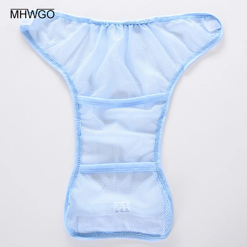 MHWGO подгузники для новорождённых многоразовые муслиновые фиксированные Couche Iavable