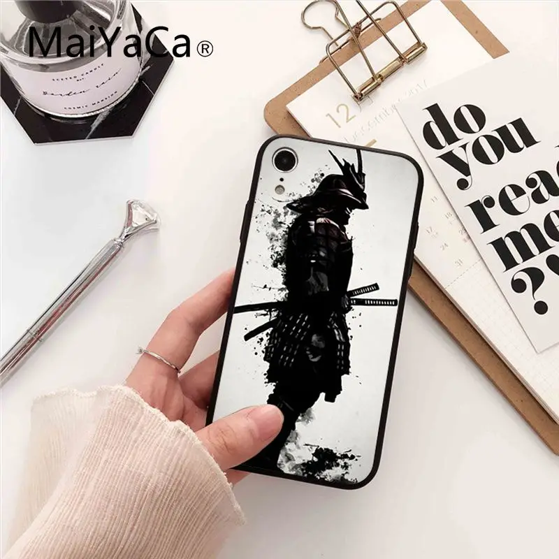 Maiyaca самурайский чехол для iPhone 8 7 6 6S Plus X XS MAX 5 5S SE XR 10 Fundas Capa | Мобильные телефоны и