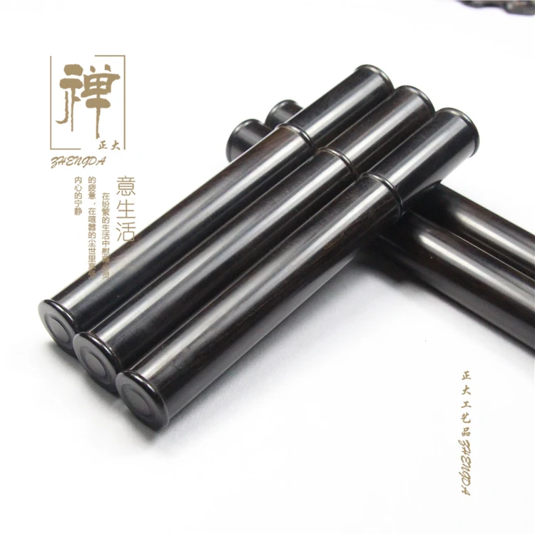 Zhengda Tan ebony короткий pull фиолетовый рот благовония коробка благовоний