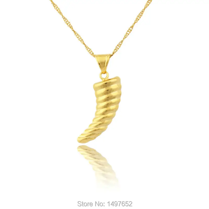 Новый дизайн 2017 ожерелье с кулоном золотого цвета для женщин и мужчин кулон в