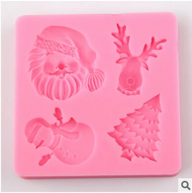 Оптовая Продажа Горячая продажа Рождественский Снеговик/дерево силиконовая